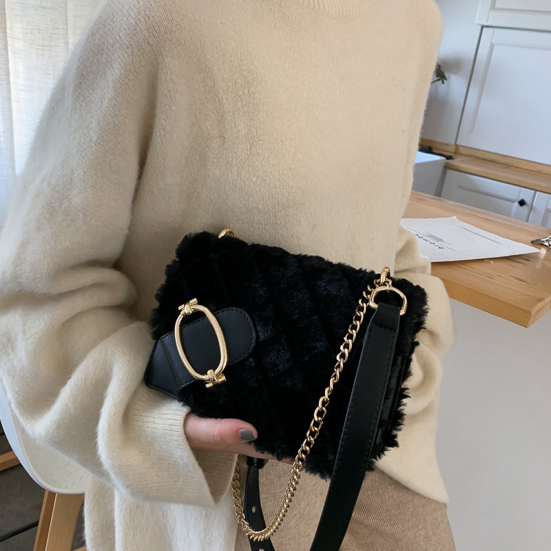 Soft Plush Ladies Designer Handbag