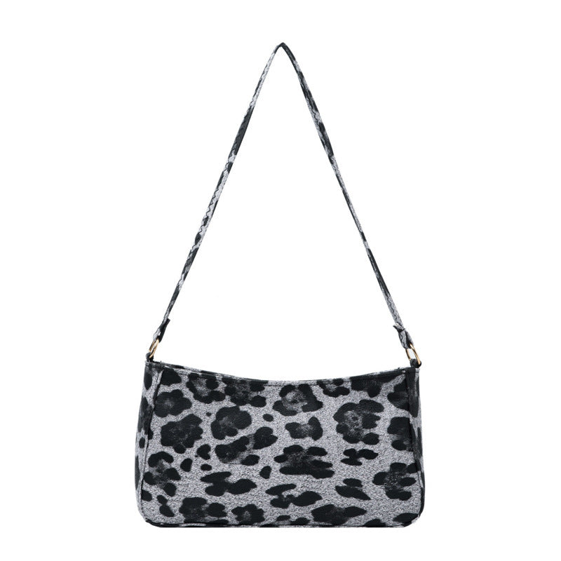 Retro Temperament Baguette Shoulder Bag
