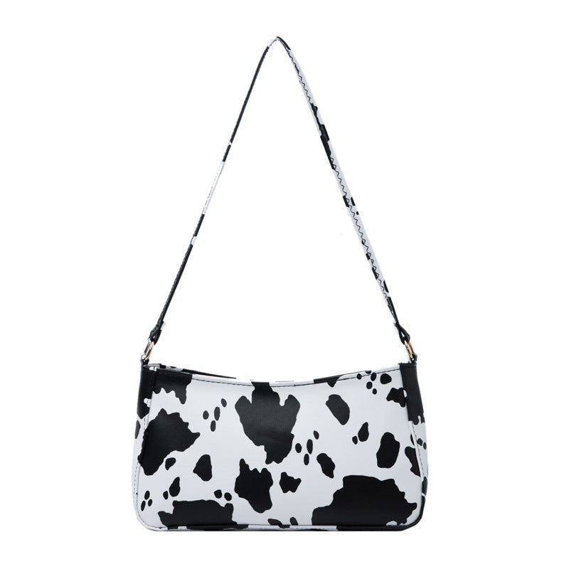 Retro Temperament Baguette Shoulder Bag