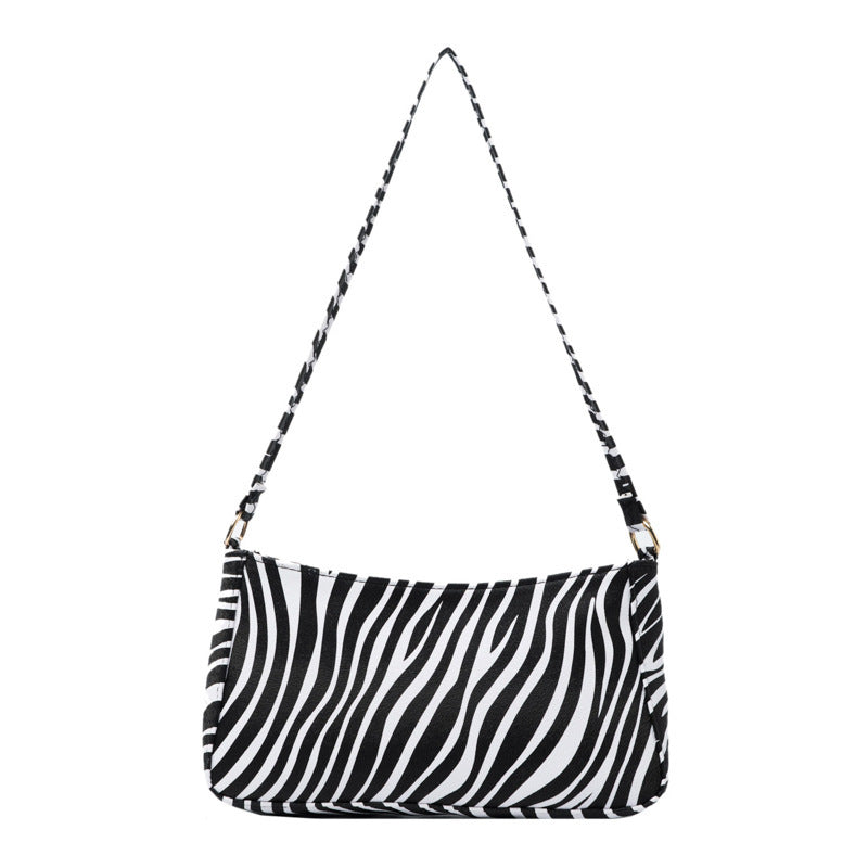 Retro Temperament Baguette Shoulder Bag