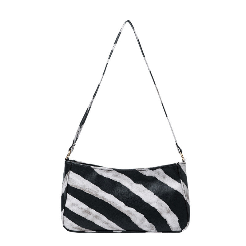 Retro Temperament Baguette Shoulder Bag
