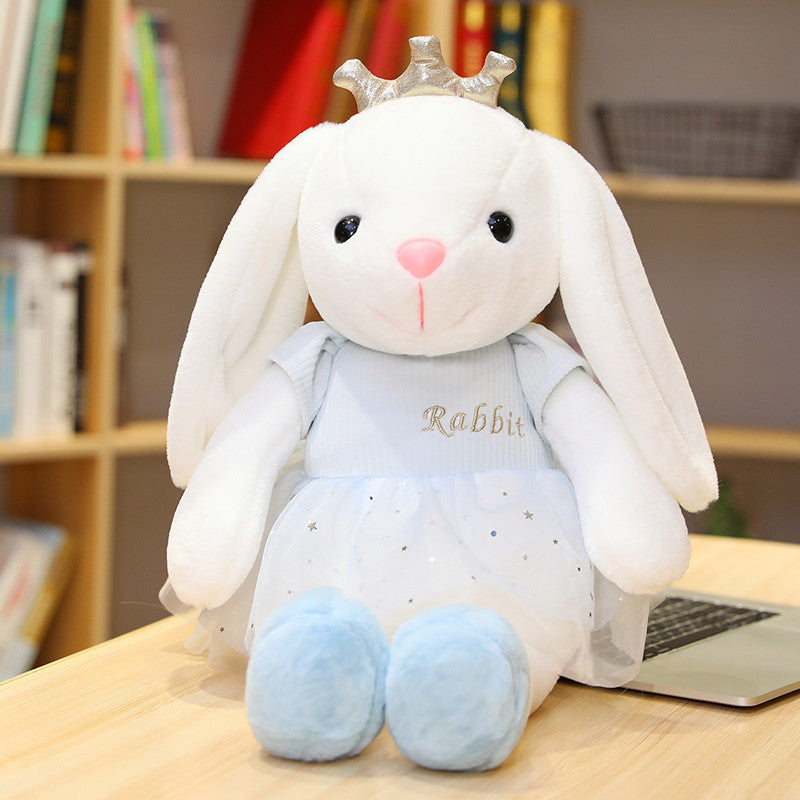 Super Cute Rabbit Plush Toy Queen Size Bed Sleeping Pillow Cute Princess Rabbit