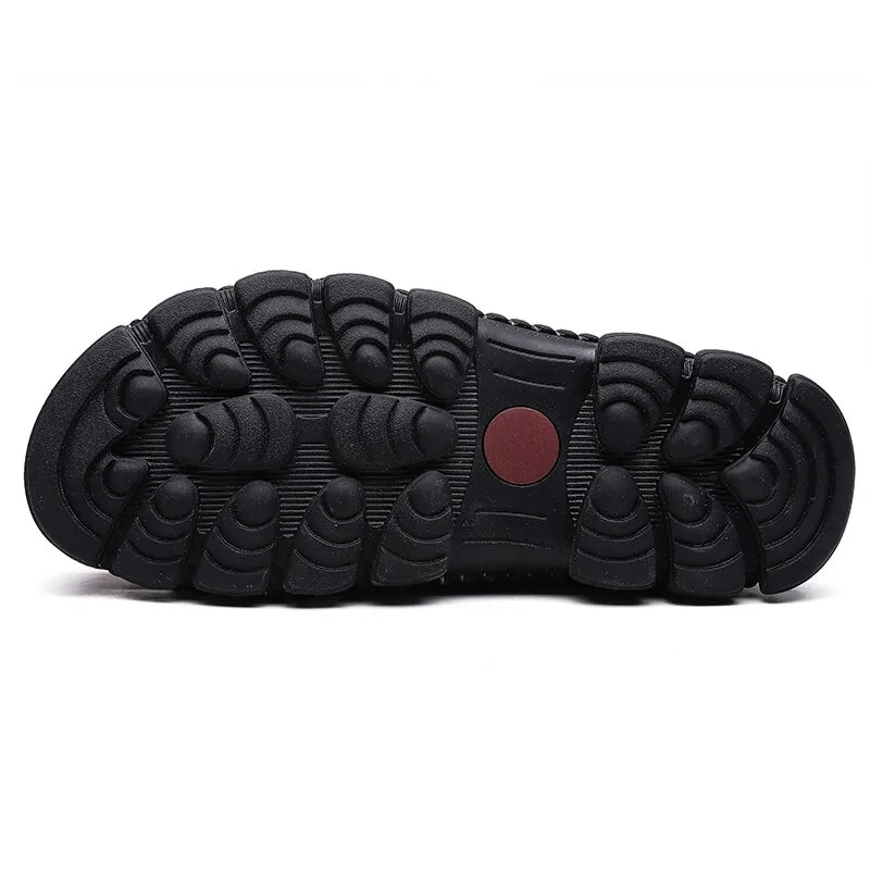 Zapatos casuales de cuero para hombre