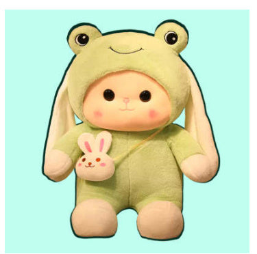 Cute Rabbit Doll Pillow Plush Toy Girl