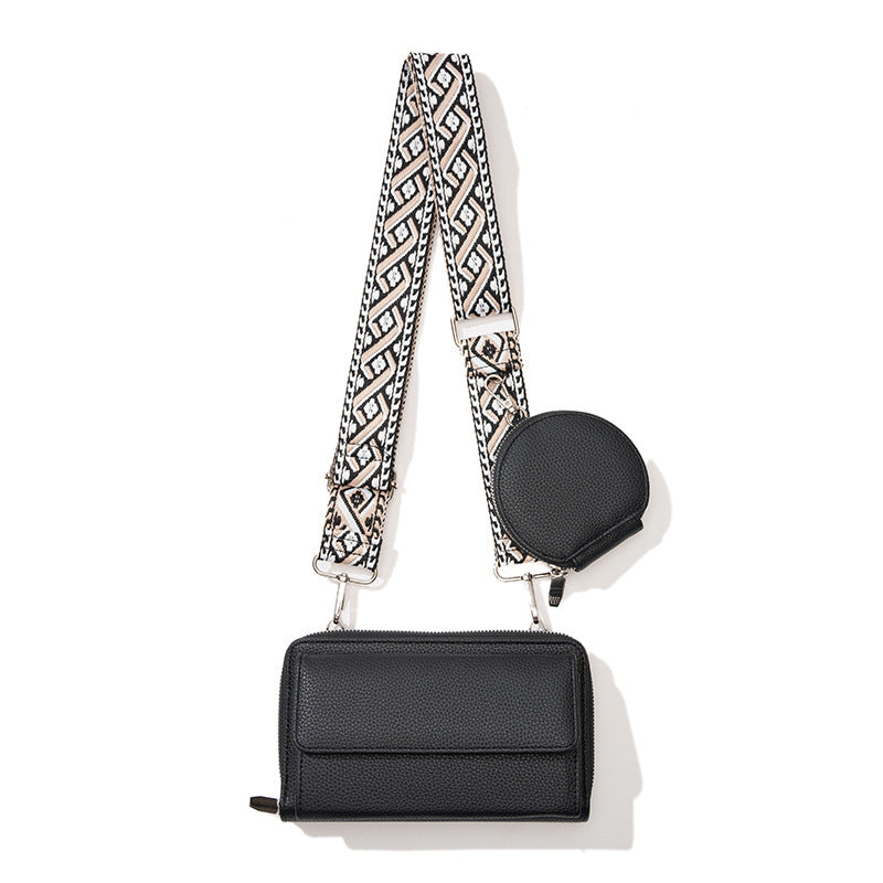 Multi-functional Wide Shoulder Strap Bag