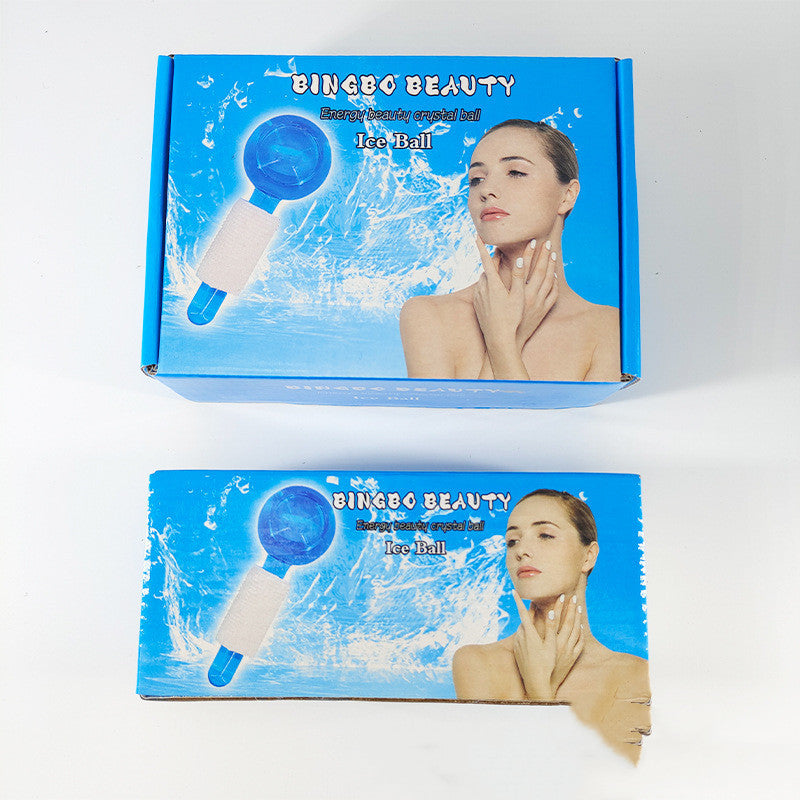 Beauty Ball Crystal Face Massage Glass