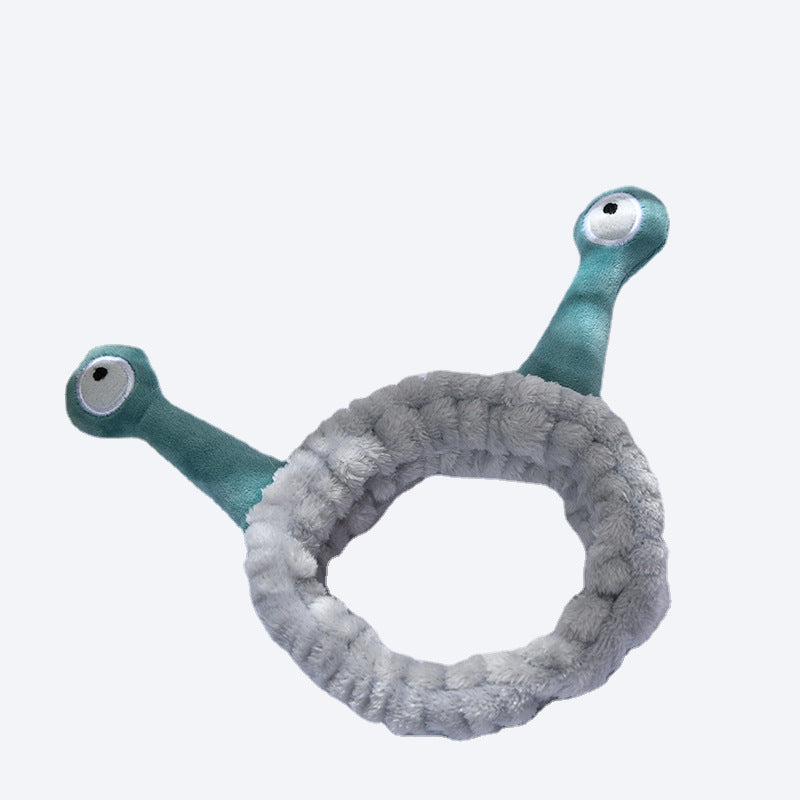 Cute Face Wash Mask Plush Hair Band
