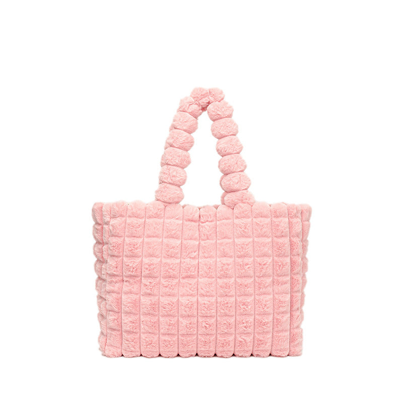 Plush Tote Bags For Women