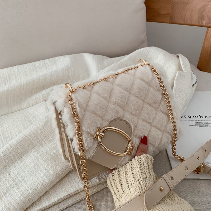 Soft Plush Ladies Designer Handbag