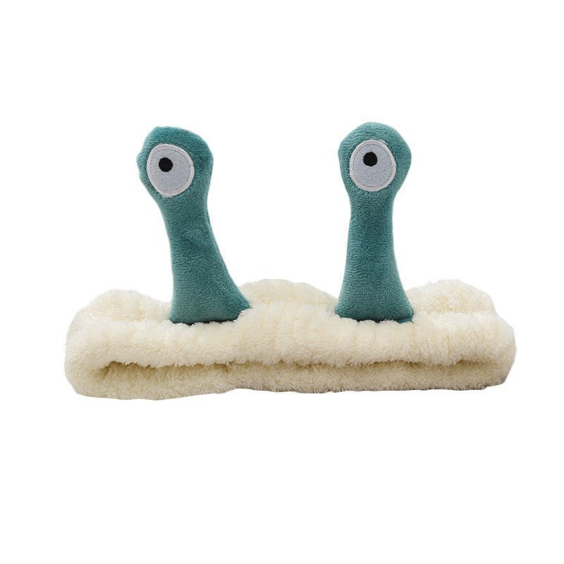 Cute Face Wash Mask Plush Hair Band