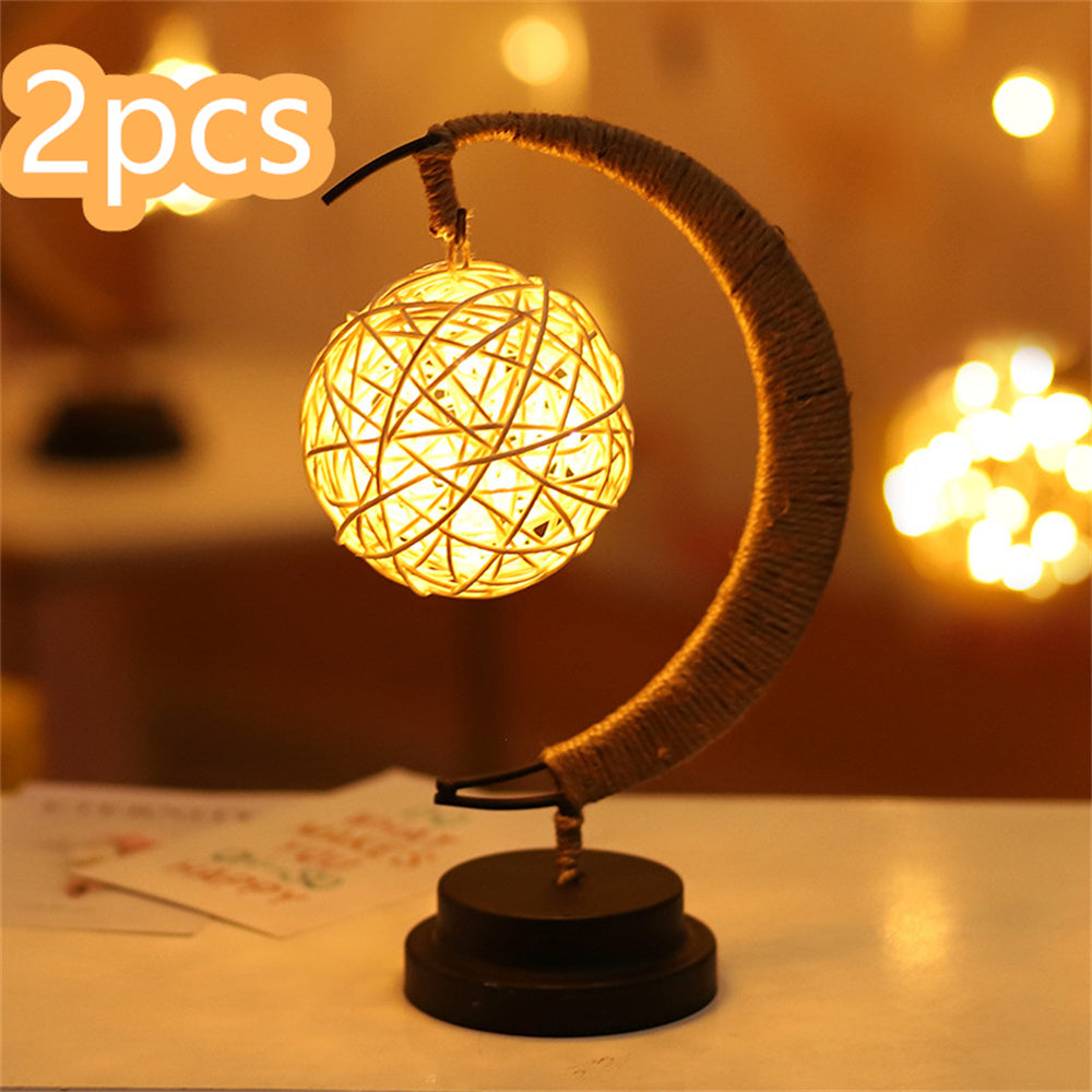 LED Light Wrought Iron Ornament