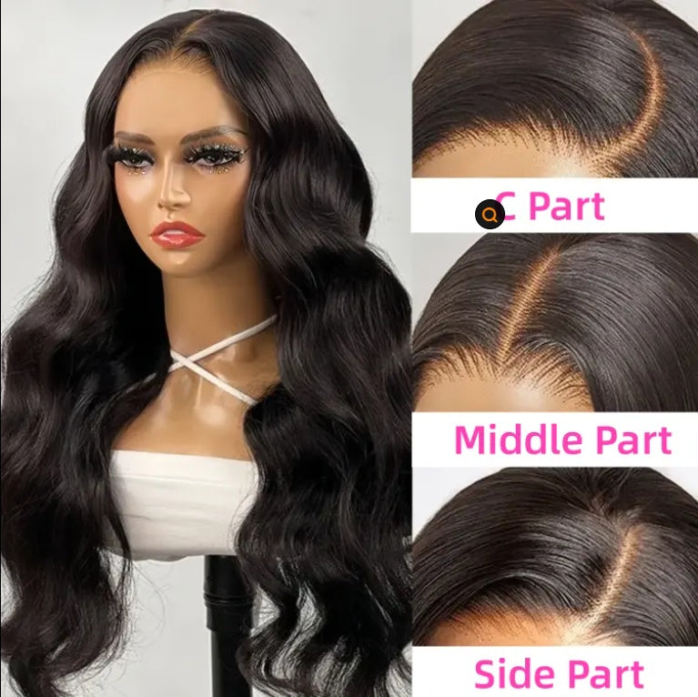 200 Density 4x4 Sheer Lace Human Hair Wig