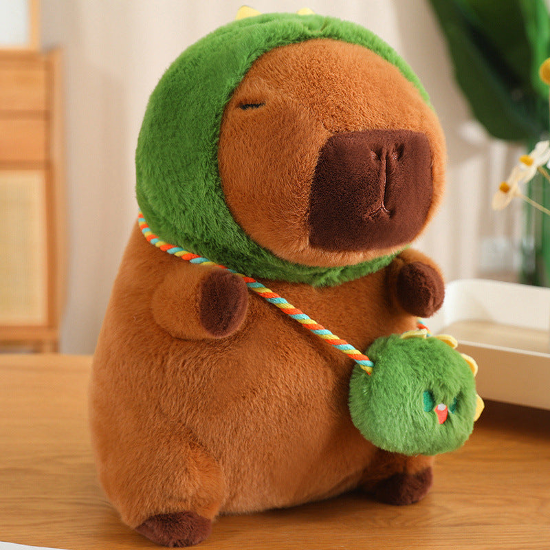 Shapeless Capabala Doll Rabbit Plush Toy Capybara Doll Peripheral Cute Ragdoll