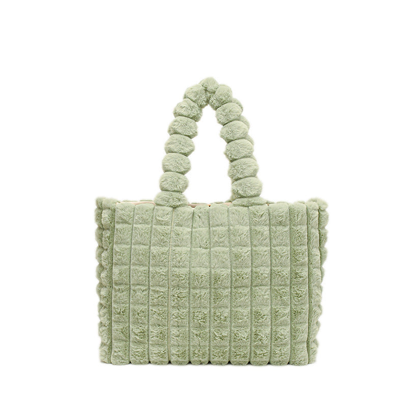 Plush Tote Bags For Women