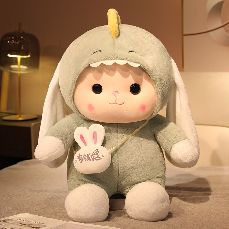 Cute Rabbit Doll Pillow Plush Toy Girl