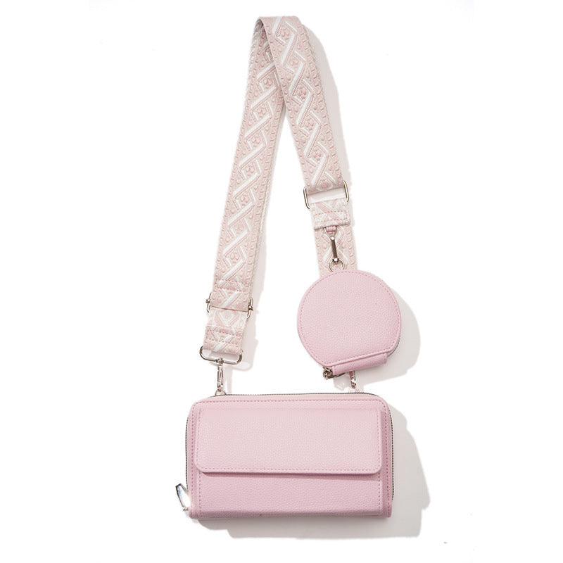 Multi-functional Wide Shoulder Strap Bag