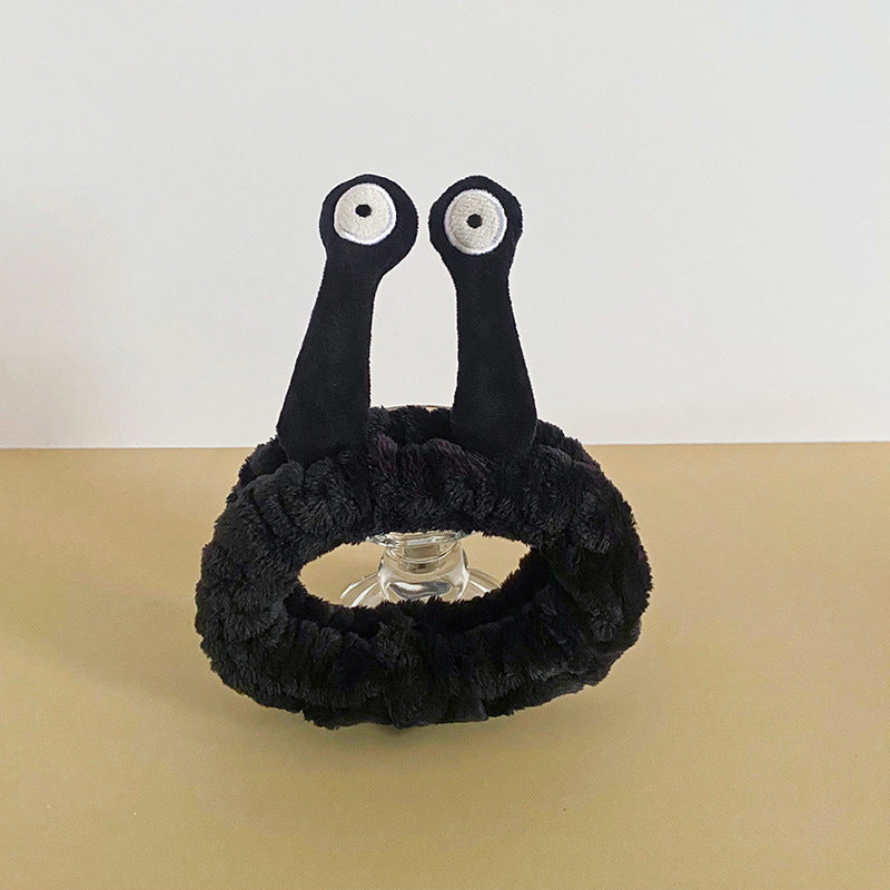 Cute Face Wash Mask Plush Hair Band