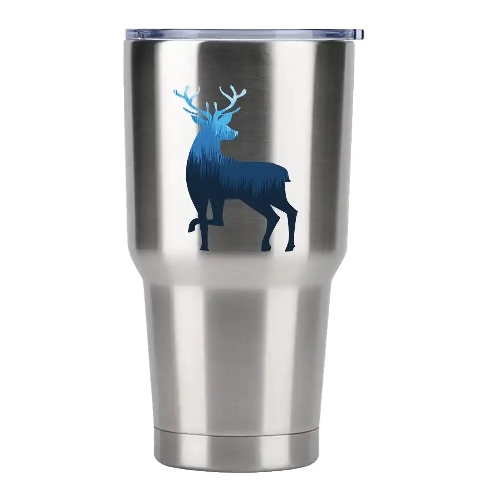 Vaso aislado sellado al vacío de 30 oz, color ciervo, 2 unidades