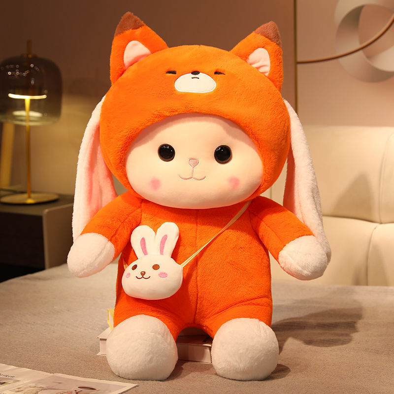 Cute Rabbit Doll Pillow Plush Toy Girl