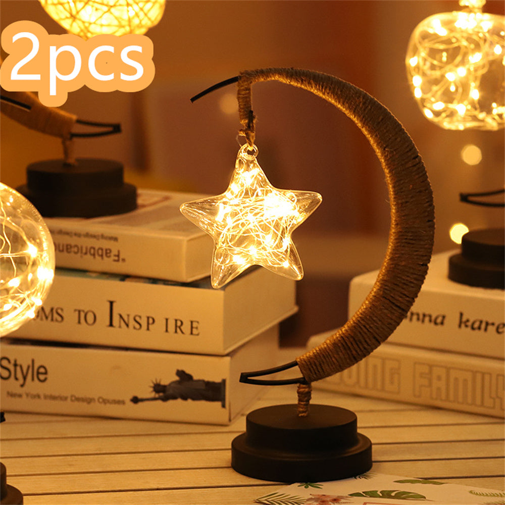 LED Light Wrought Iron Ornament