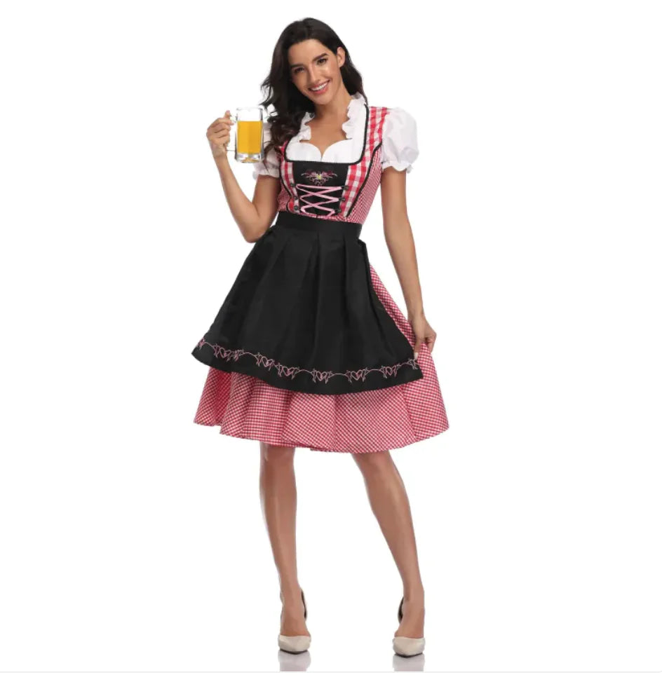 Traditional beer festival costume for cultural celebrations and banquets.
