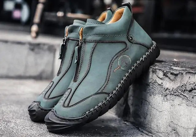 Zapatos casuales de cuero para hombre