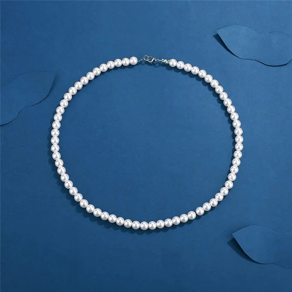 Men's Pearl Necklace