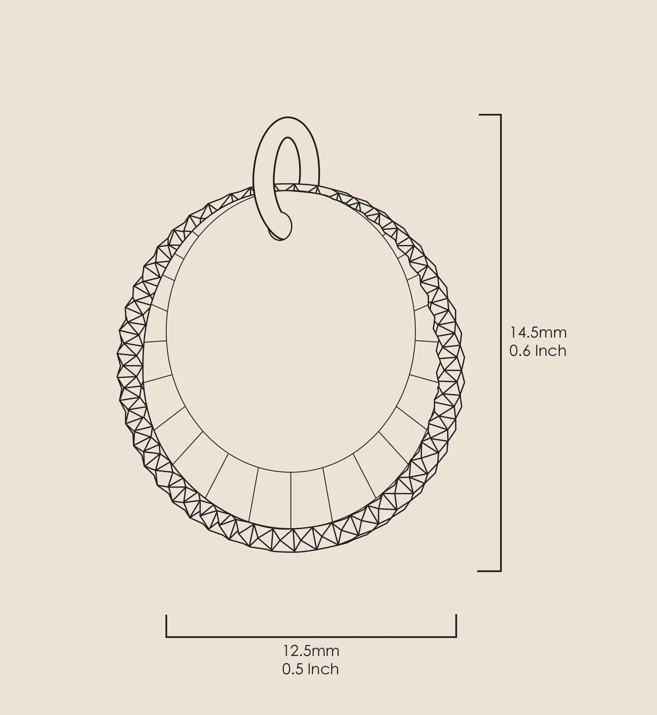 Collar con la oración de la serenidad