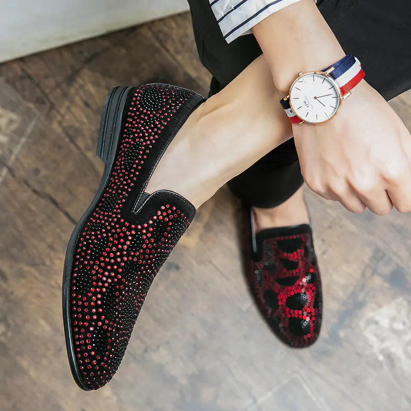 Zapatos de piel de ante para hombre