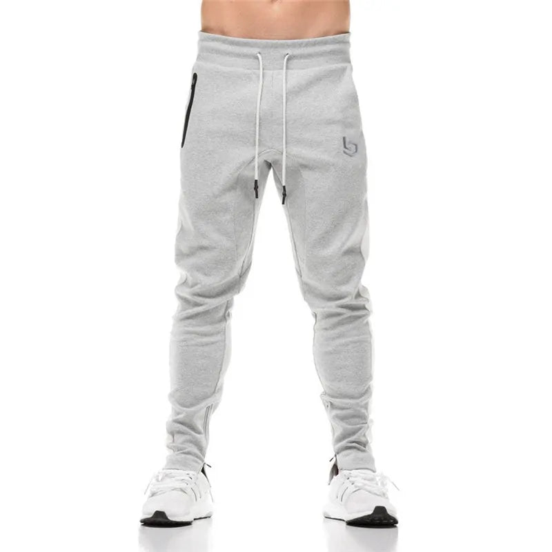 Pantalones deportivos de algodón para hombre