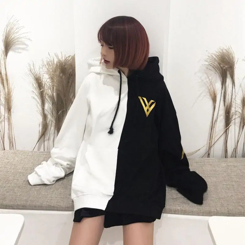 Hoodie With Embroidered Wings