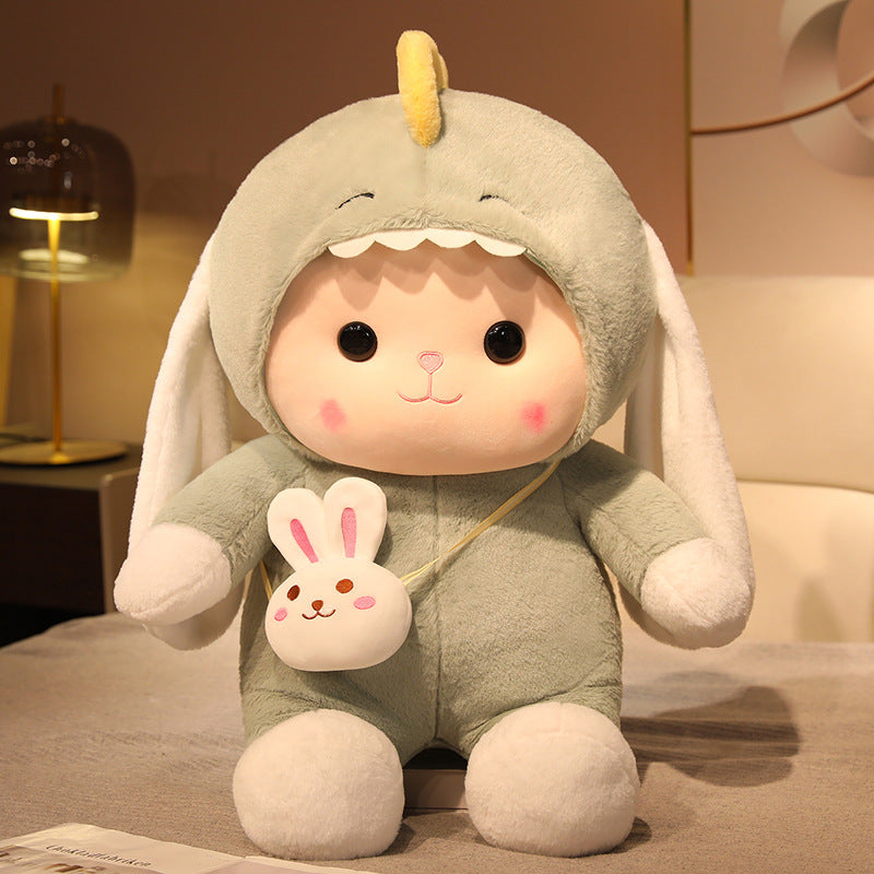 Cute Rabbit Doll Pillow Plush Toy Girl