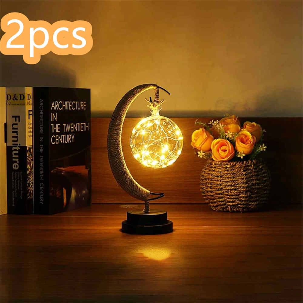 LED Light Wrought Iron Ornament
