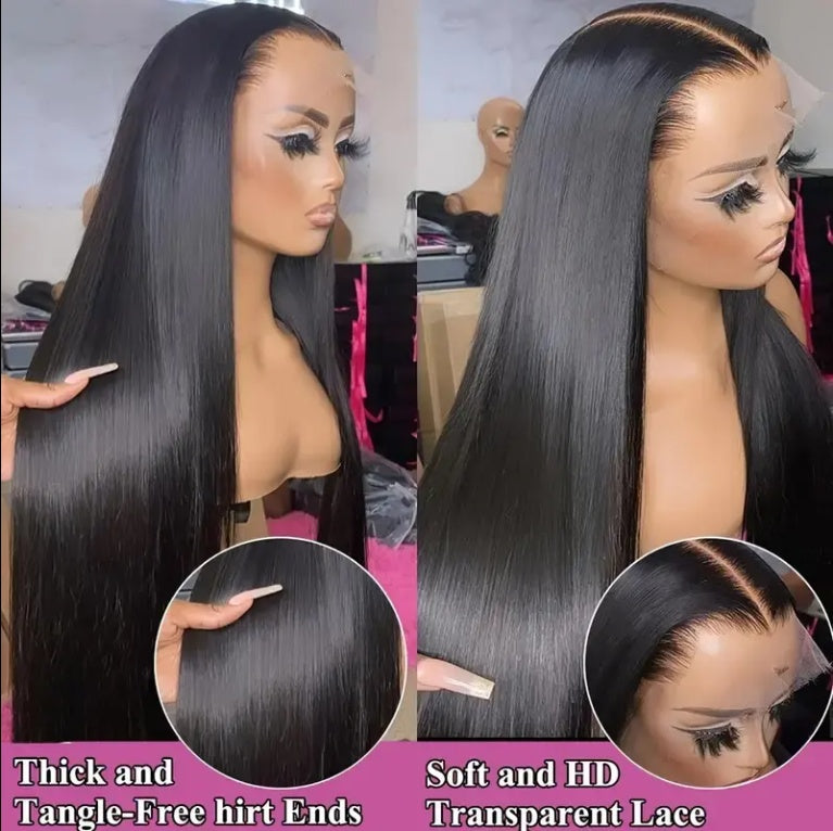 Straight Lace Front Human Hair Wig