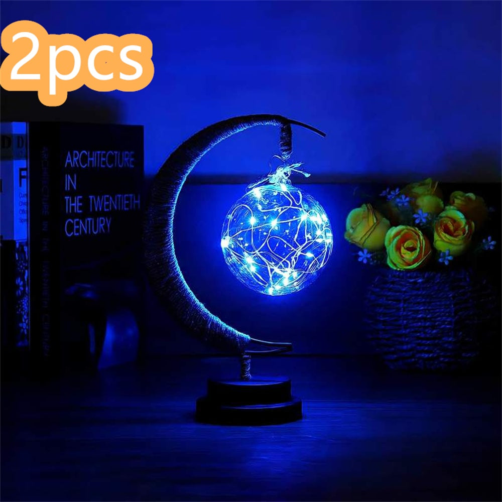 LED Light Wrought Iron Ornament