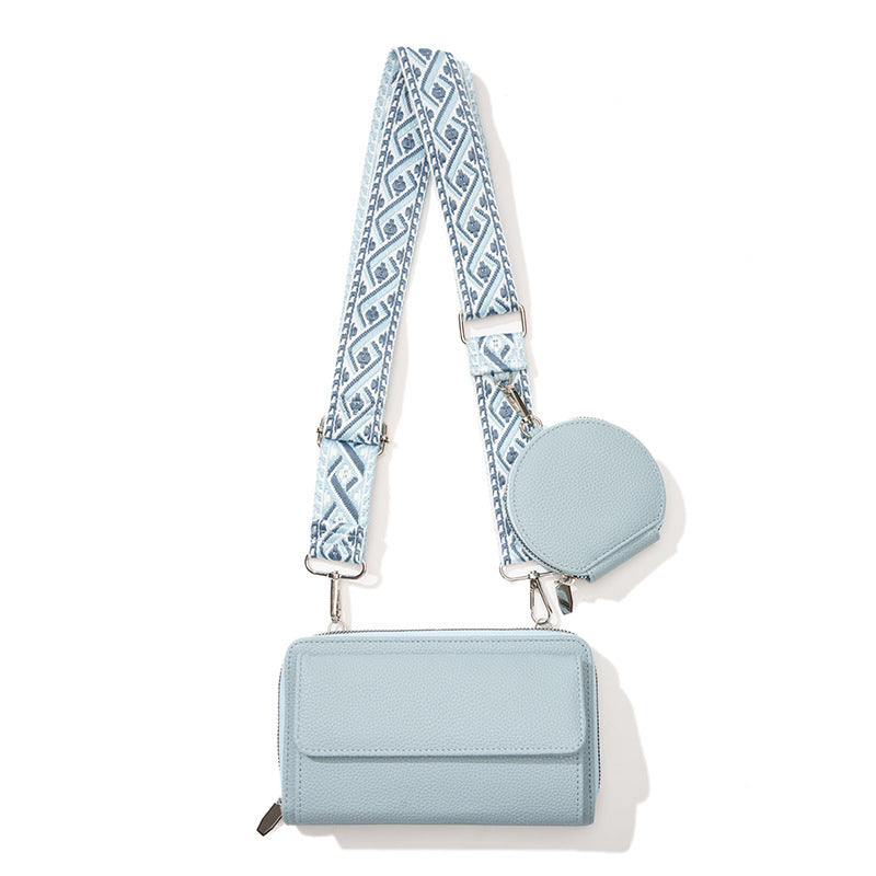 Multi-functional Wide Shoulder Strap Bag