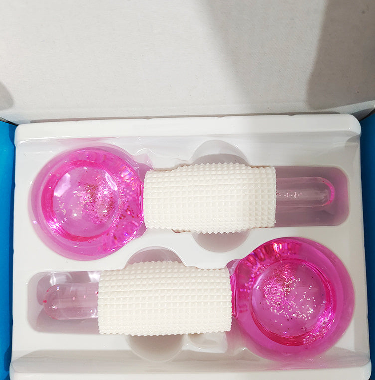 Beauty Ball Crystal Face Massage Glass