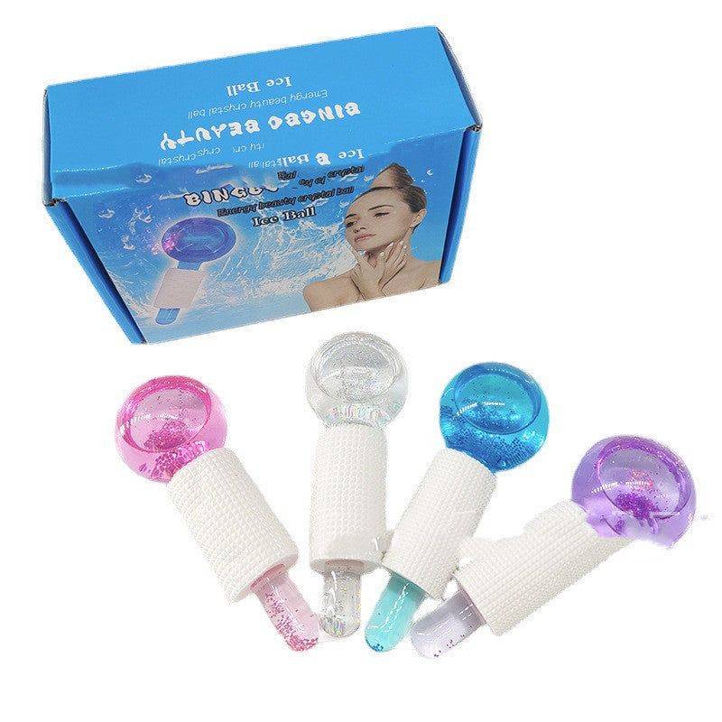 Beauty Ball Crystal Face Massage Glass