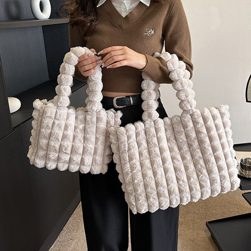Plush Tote Bags For Women