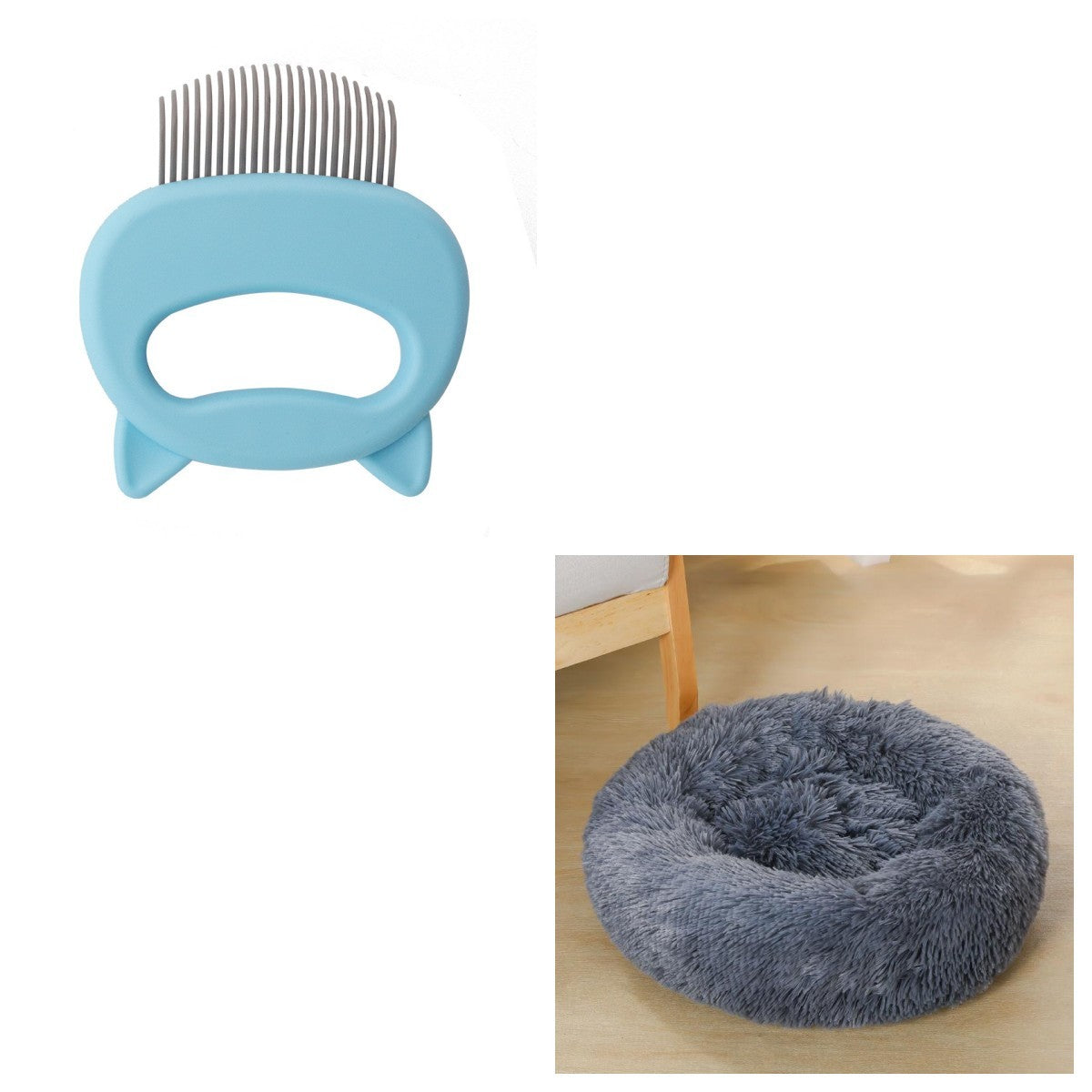 Warm Semi-enclosed Cat Bed Deep Sleep Nest