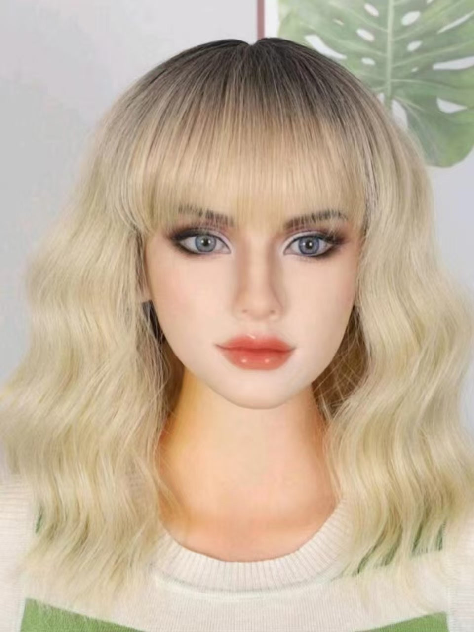 Synthetic Wavy, Non-toxic Wig