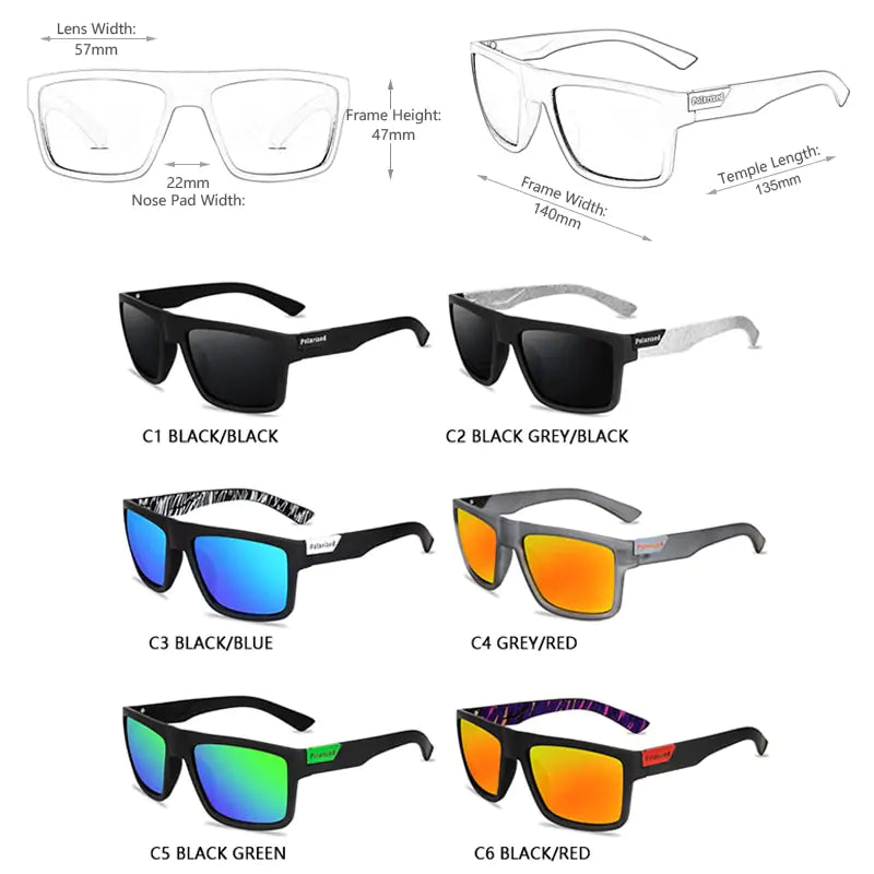 Gafas de sol polarizadas de lujo