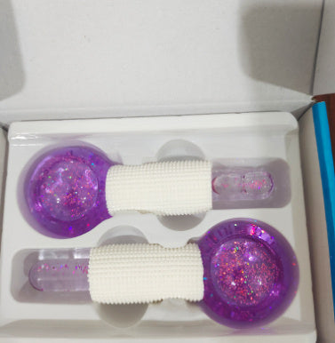 Beauty Ball Crystal Face Massage Glass