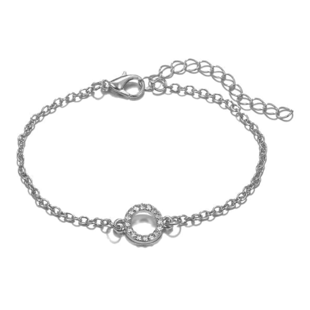 Juego de pulseras apiladas n.° 7 en plata