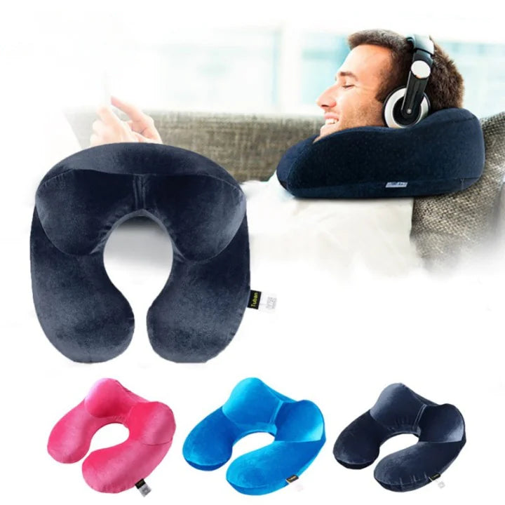 Almohada inflable para el cuello