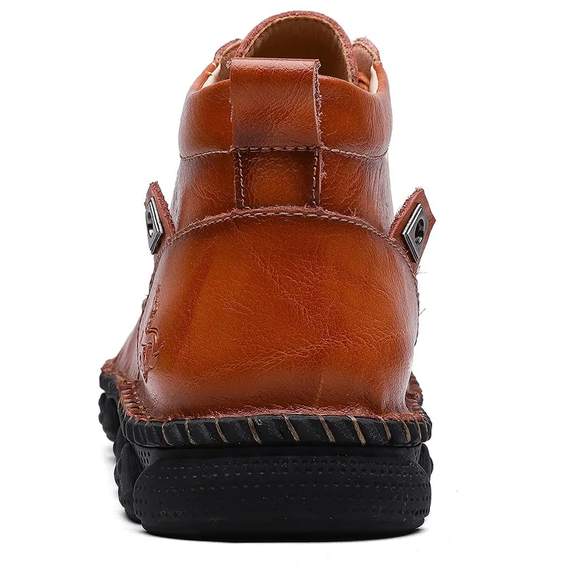 Zapatos casuales de cuero para hombre