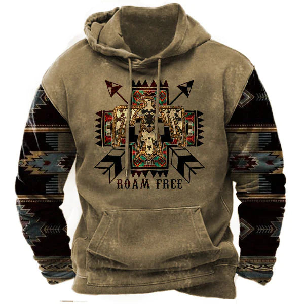 Men's Digital Print Streetwear Sports Hoodie