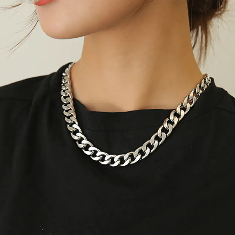 Collar de cadena de acero inoxidable