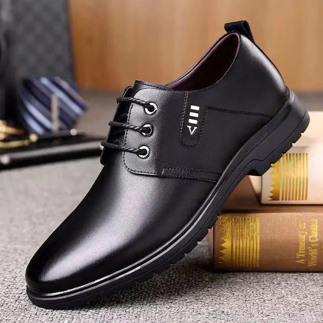 Zapatos con cordones y suela gruesa
