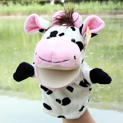 Plush Cartoon Animal Puppets for Early Education Frugal Finds Galore
